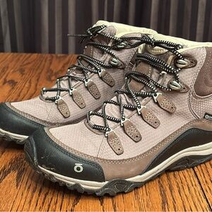 OBOZ Waterproof Mid B Dry Hiking Boots - Women's 8.5